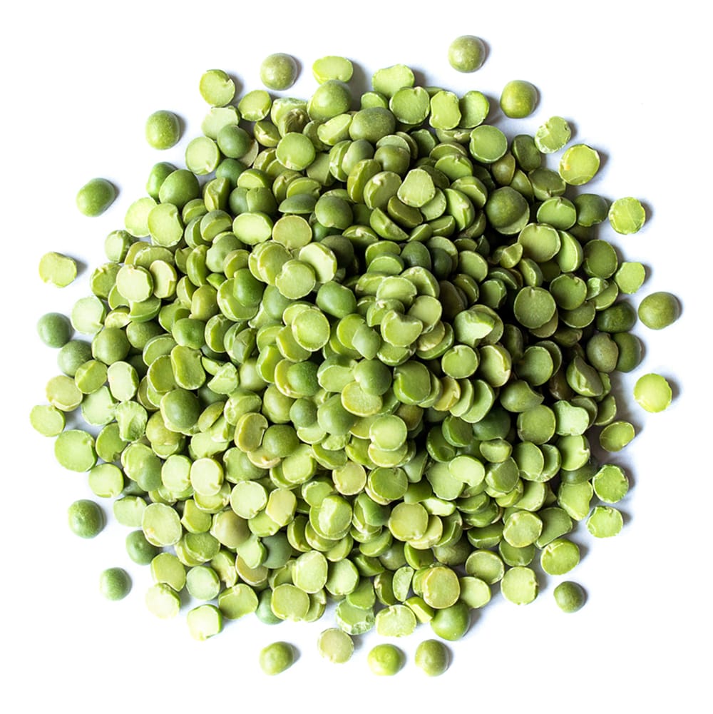 organic green split peas