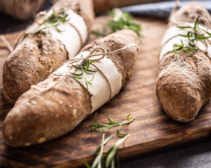 fresh-rosemary-baguette-breads-with-organic-whole-wheat-bread-flour-min