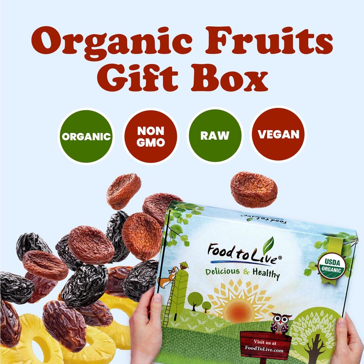 Organic Fruits Gift Box 1