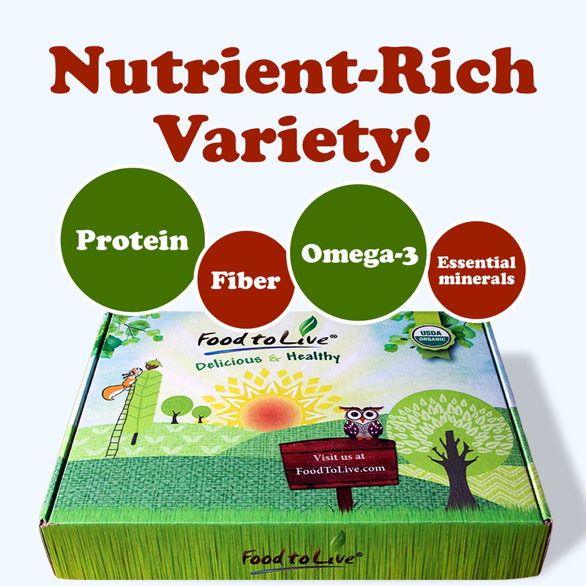 Organic Superfoods Gift Box 3