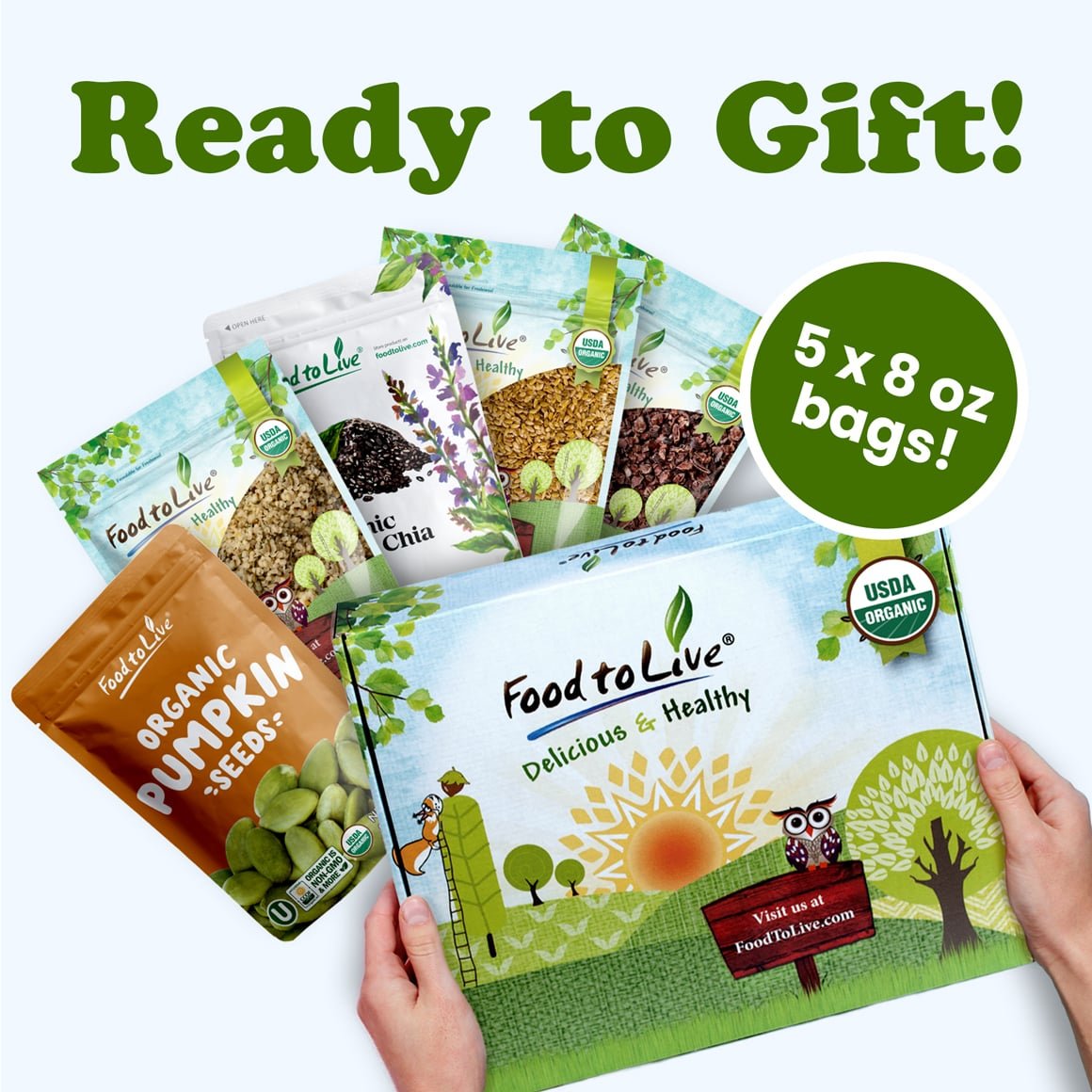 Organic Superfoods Gift Box 4