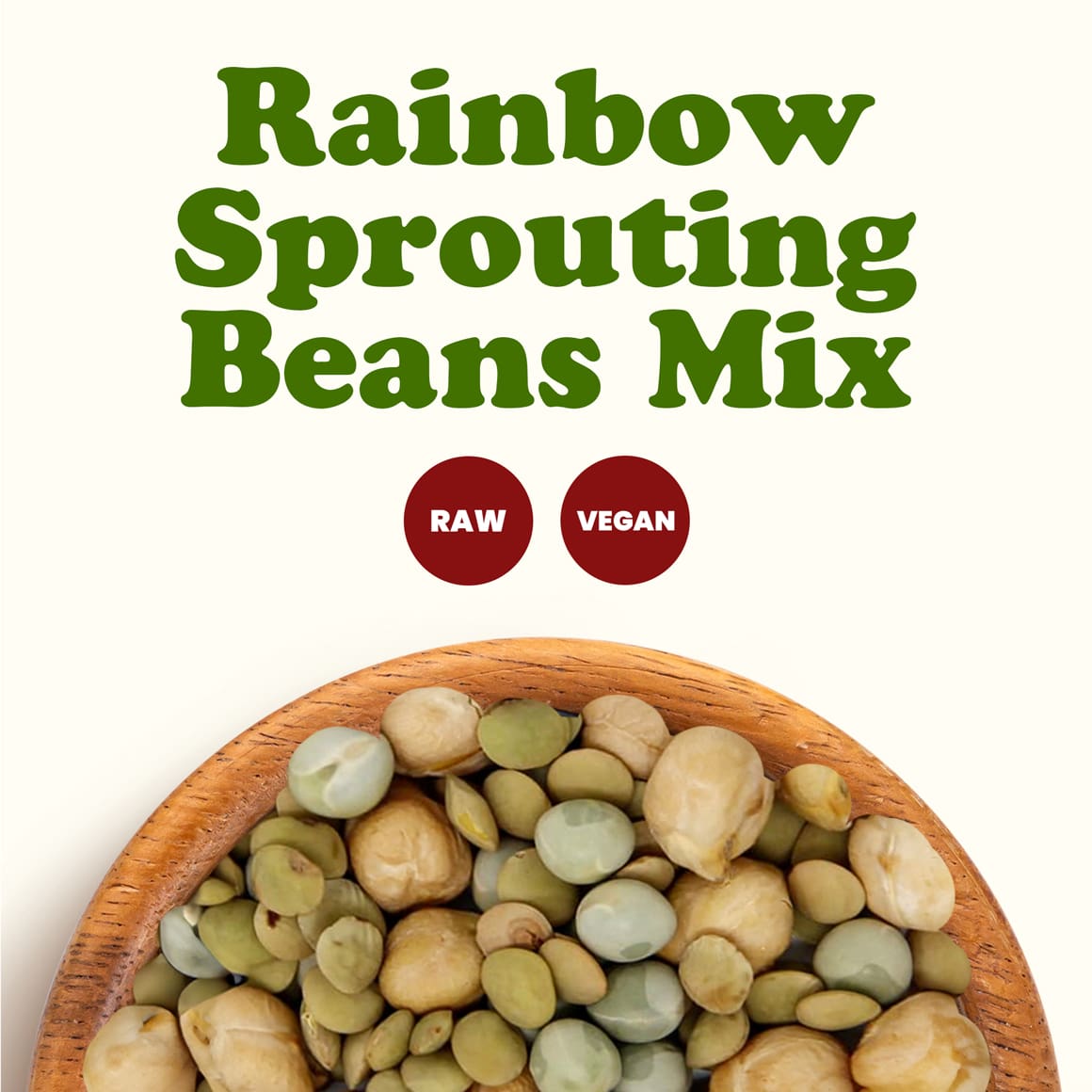 Rainbow Sprouting Beans Mix 1