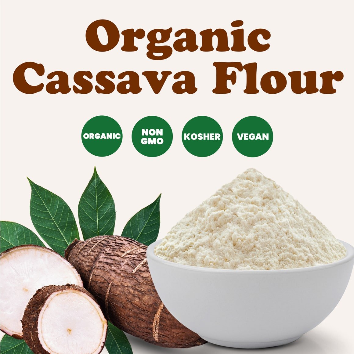 Organic Cassava Flour 1