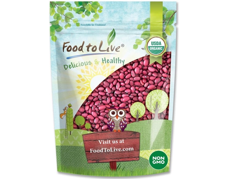 Organic Small Red Chili Beans Pack
