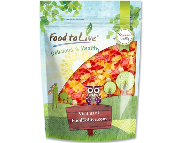 Diced Fruits Mix in Pack