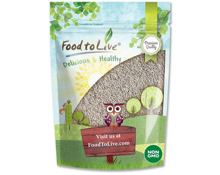 White Chia Seeds Pack