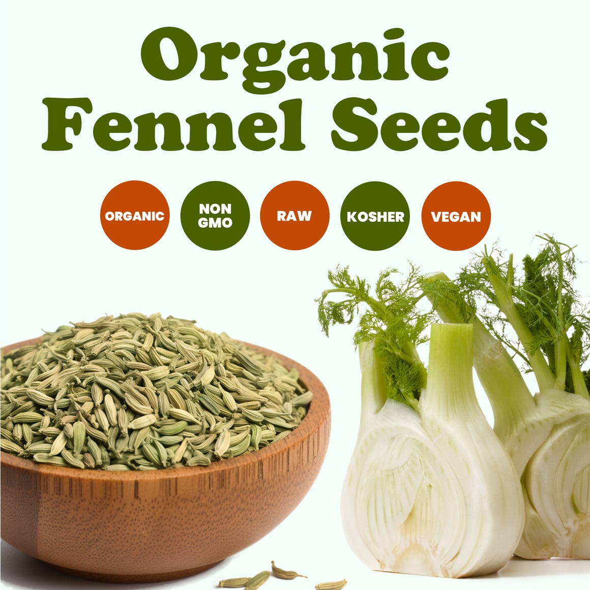 Organic Fennel Seeds 1