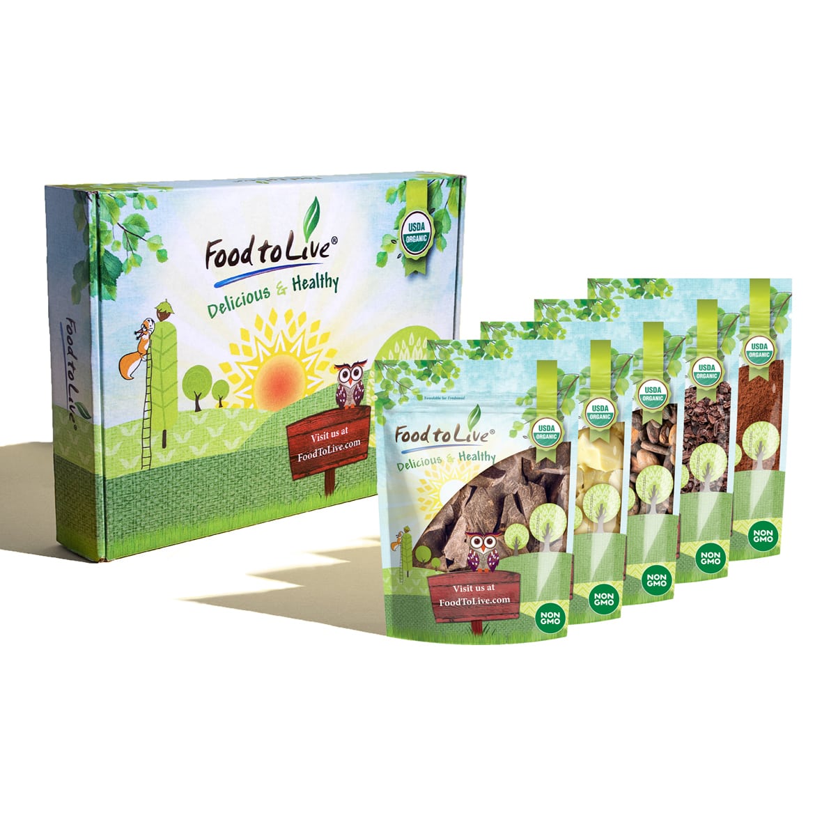 Inspired Chocolatier Organic Gift Box