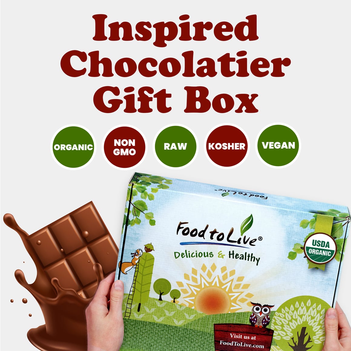 Organic Inspired Chocolatier Gift Box 1