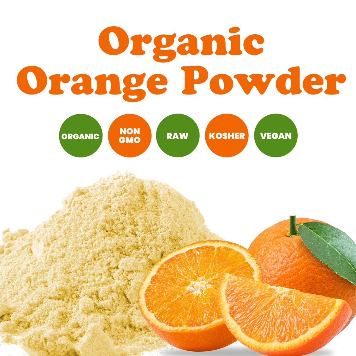 Organic Orange Powder 1