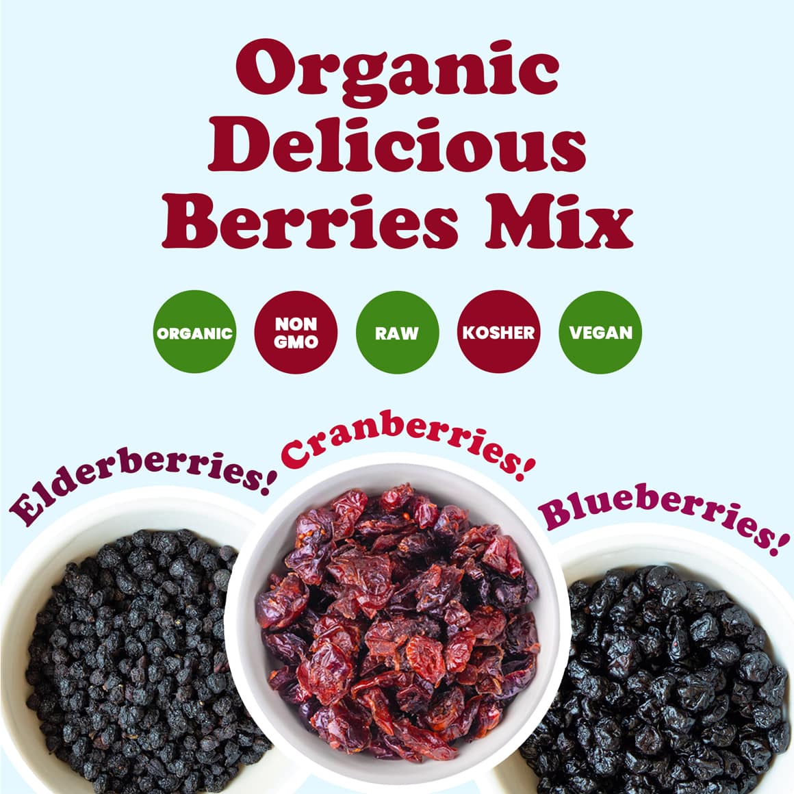 Organic Delicious Berries Mix 2