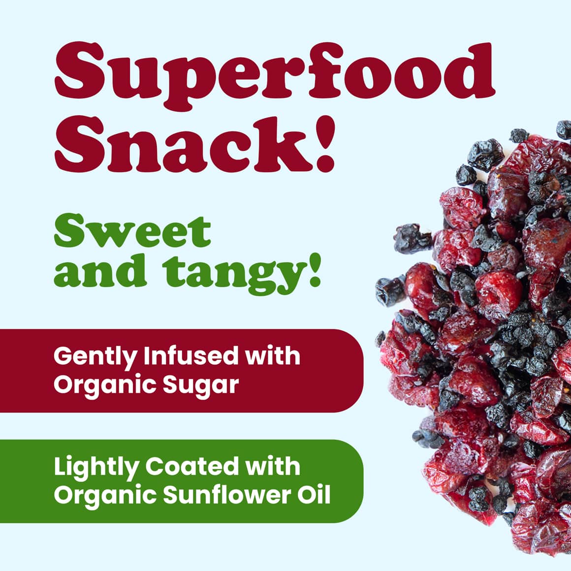 Organic Delicious Berries Mix 4