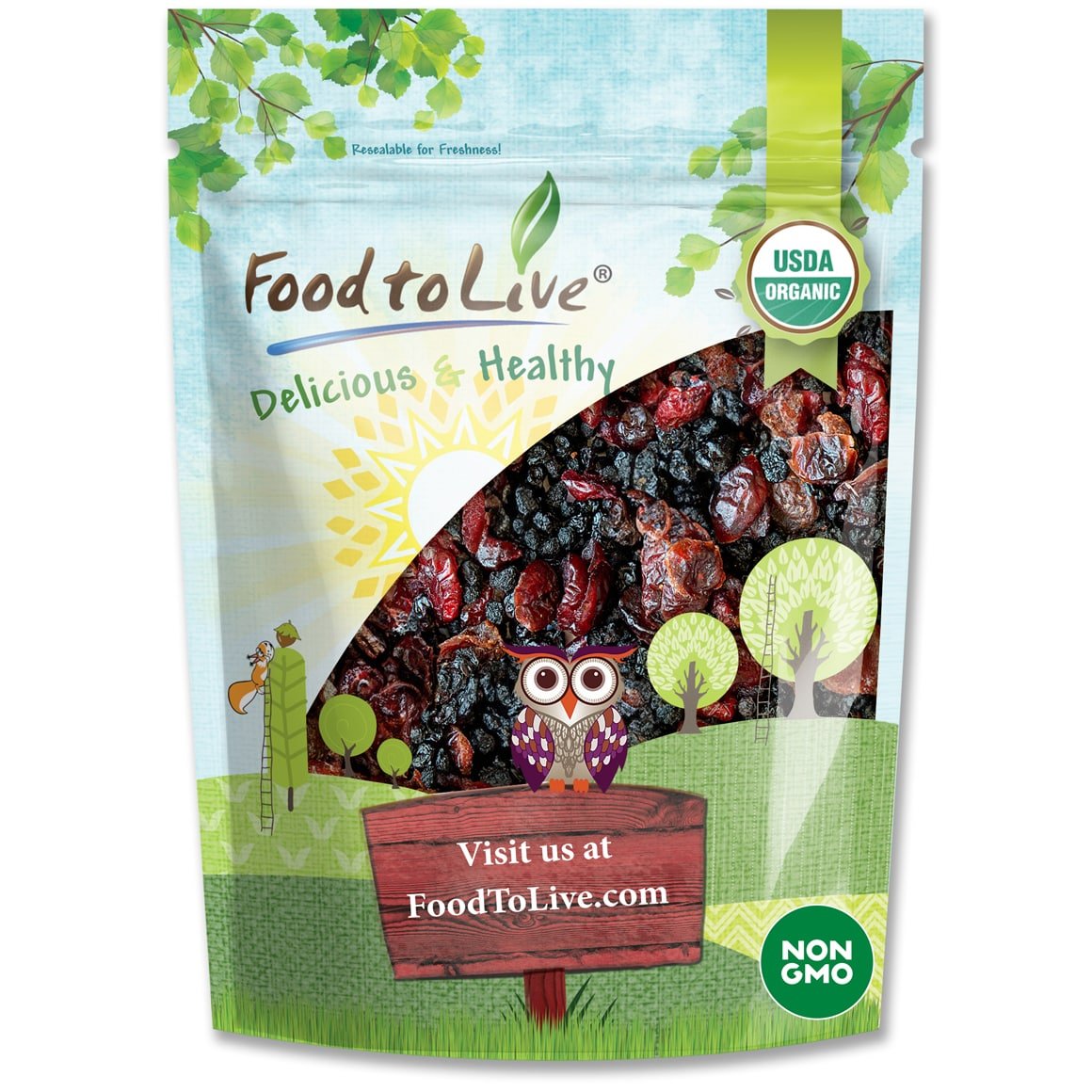 Organic Delicious Berries Mix Small Pack
