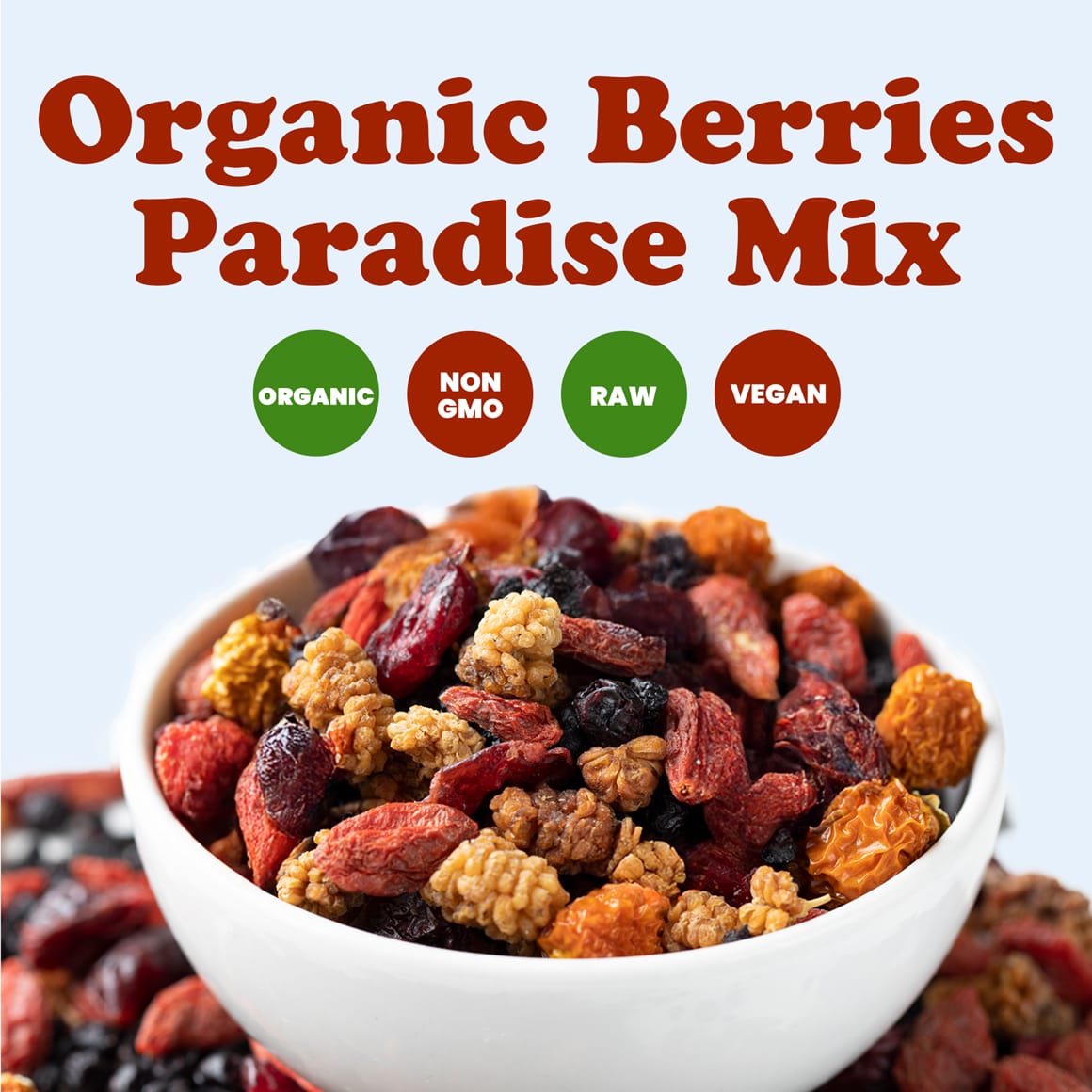 Organic Berries Paradise Mix 1