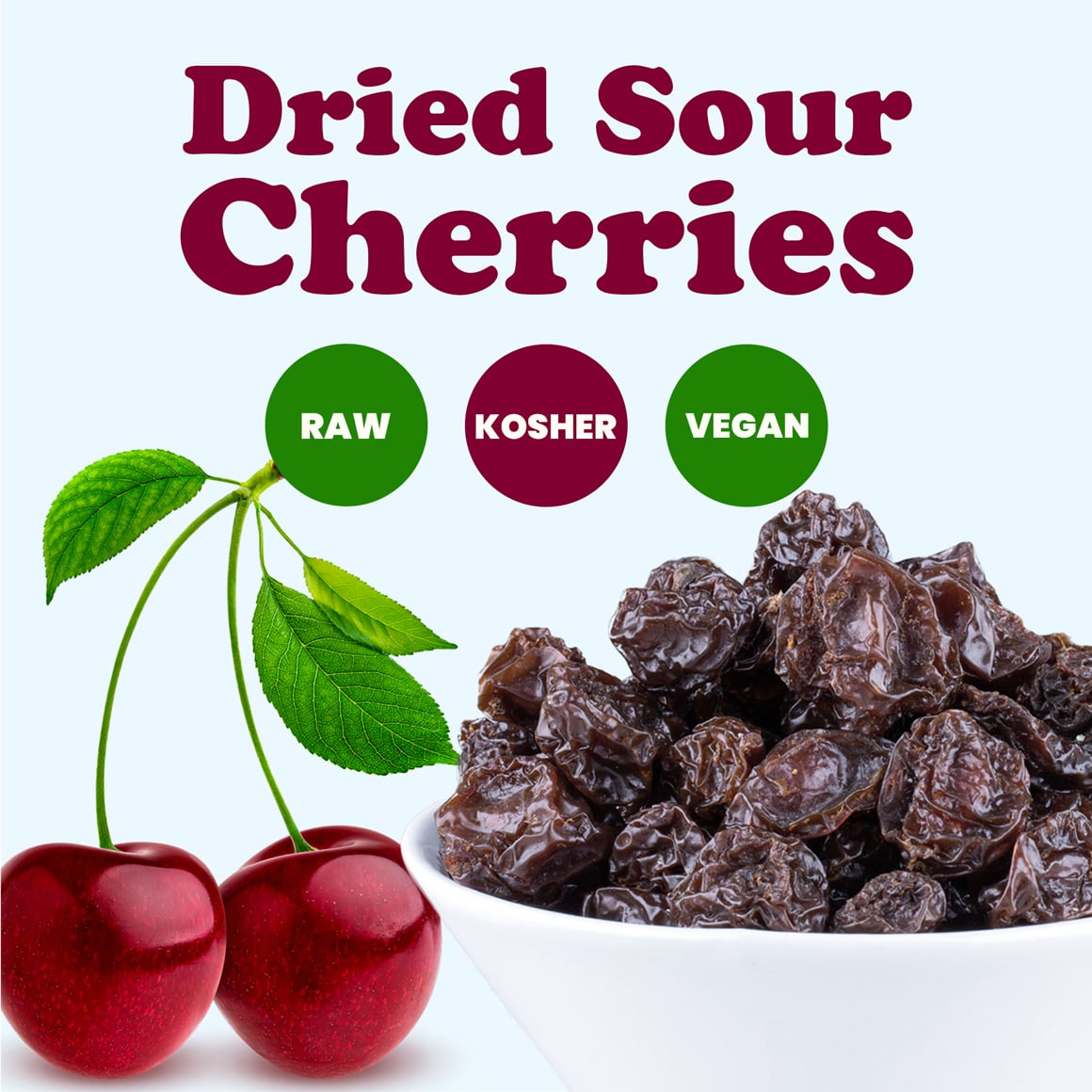 Dried Sour Cherries 1