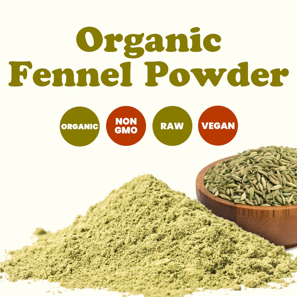 Organic Fennel Seed Powder 1