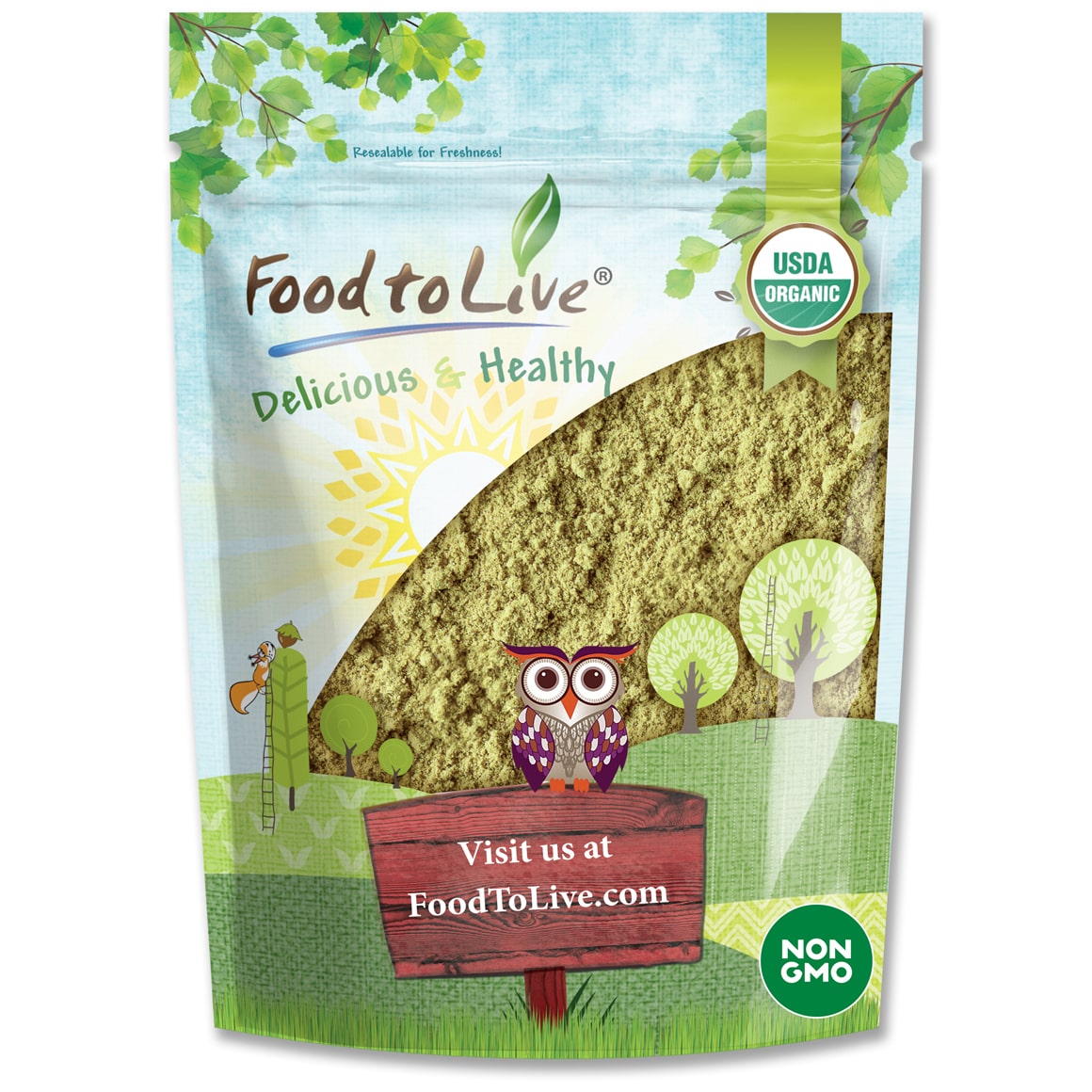 Organic Fennel Seed Powder Pack