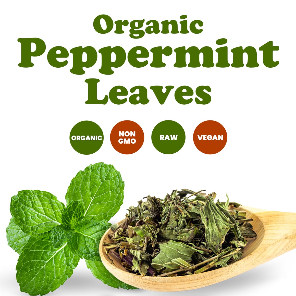 Organic Peppermint Leaves 1