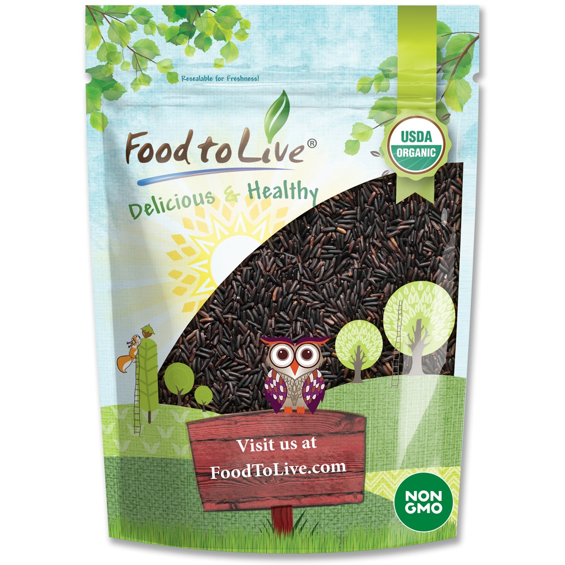 Organic Black Rice Pack