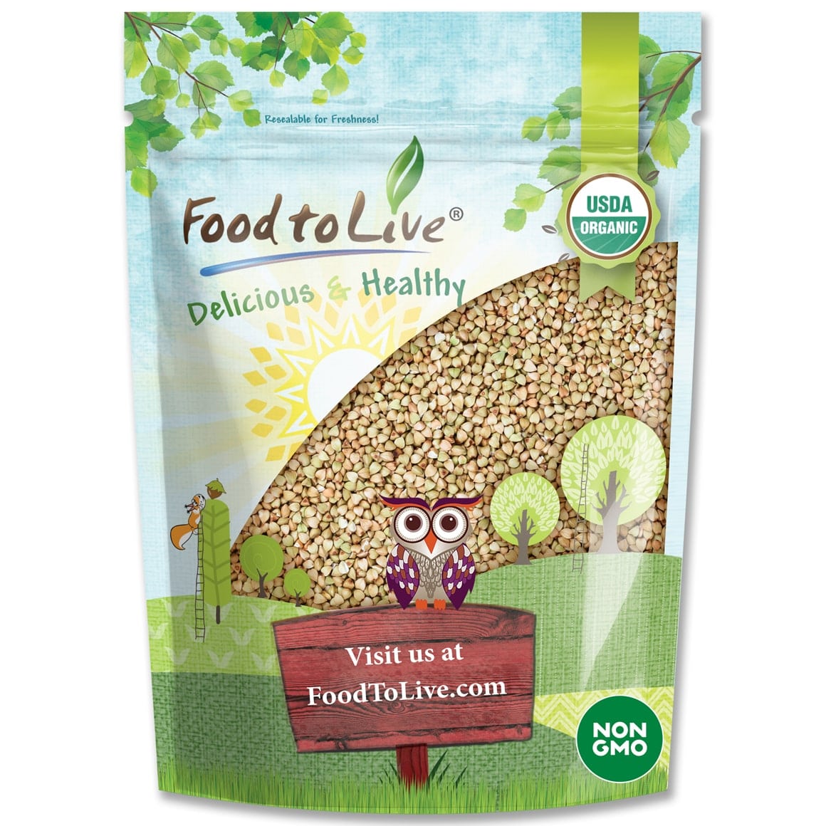 Organic Gluten Free Buckwheat Groats Pack