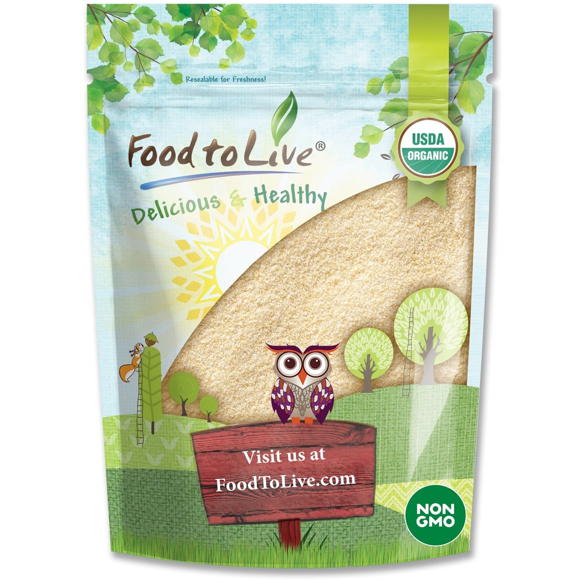 Organic Semolina Flour Small Pack