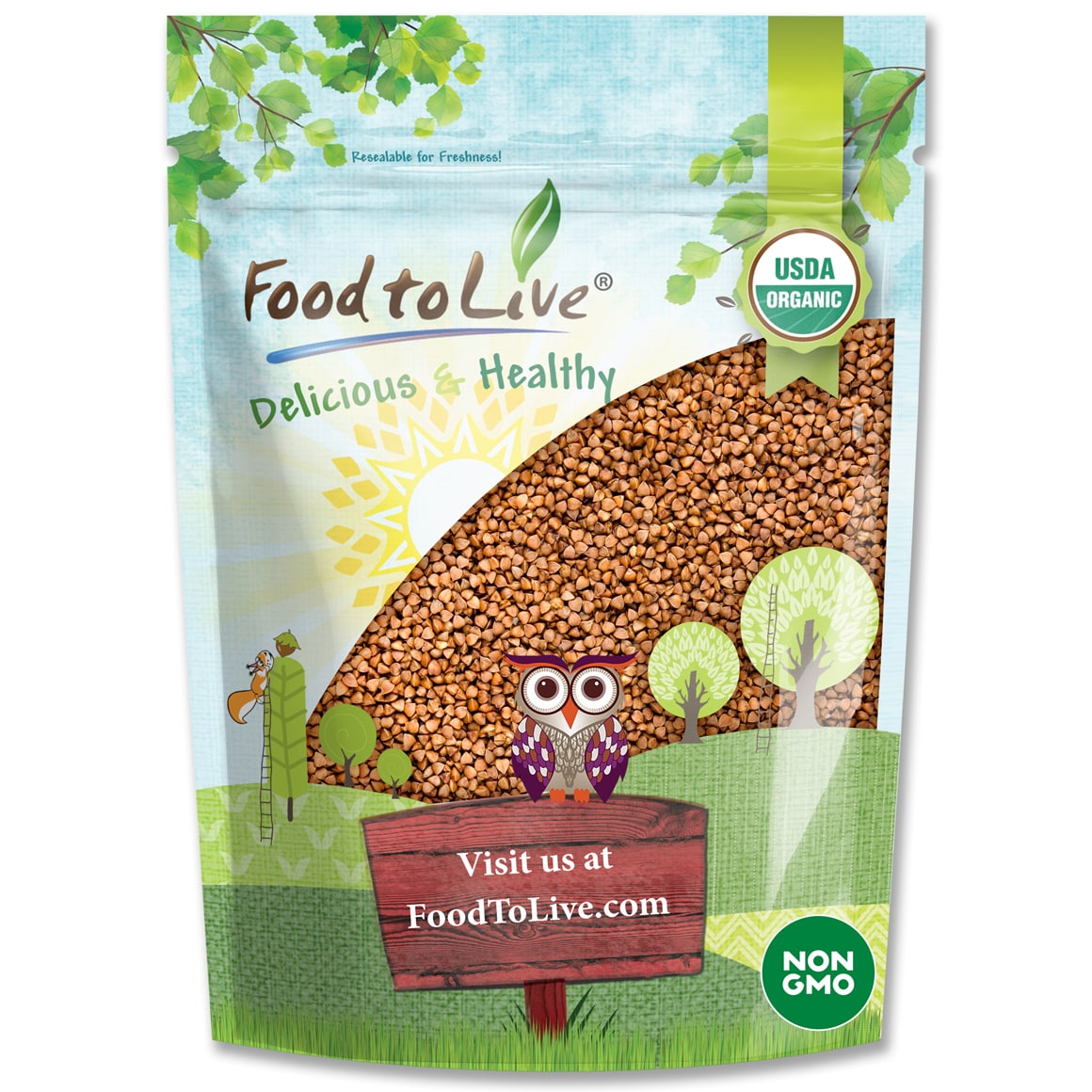 Gluten Free Organic Buckwheat Kasha Pack