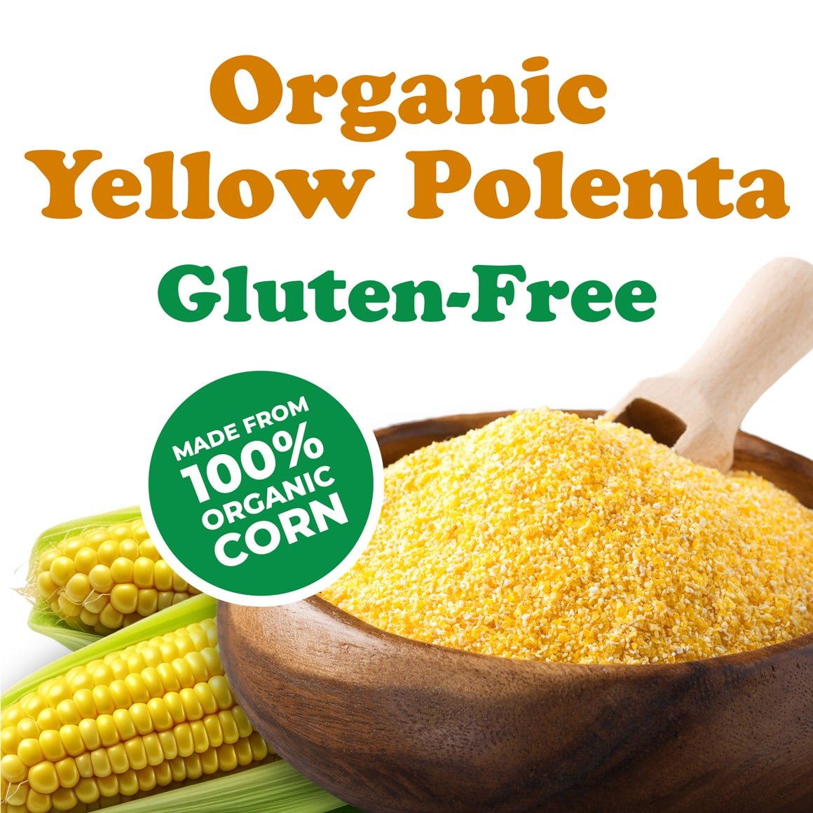 Gluten-Free Organic Yellow Polenta 1