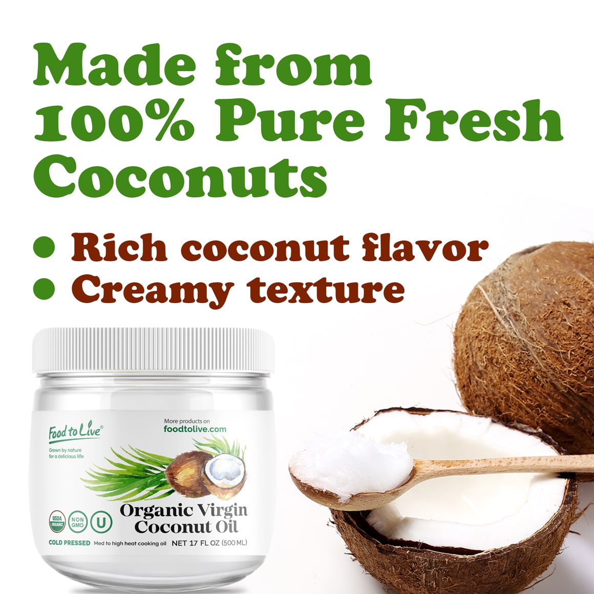 Organic Virgin Coconut Oil 2